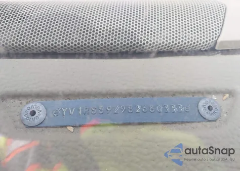 2008 Volvo S60 2.5T z USA, uszkodzony, nr VIN YV1RS592982680333